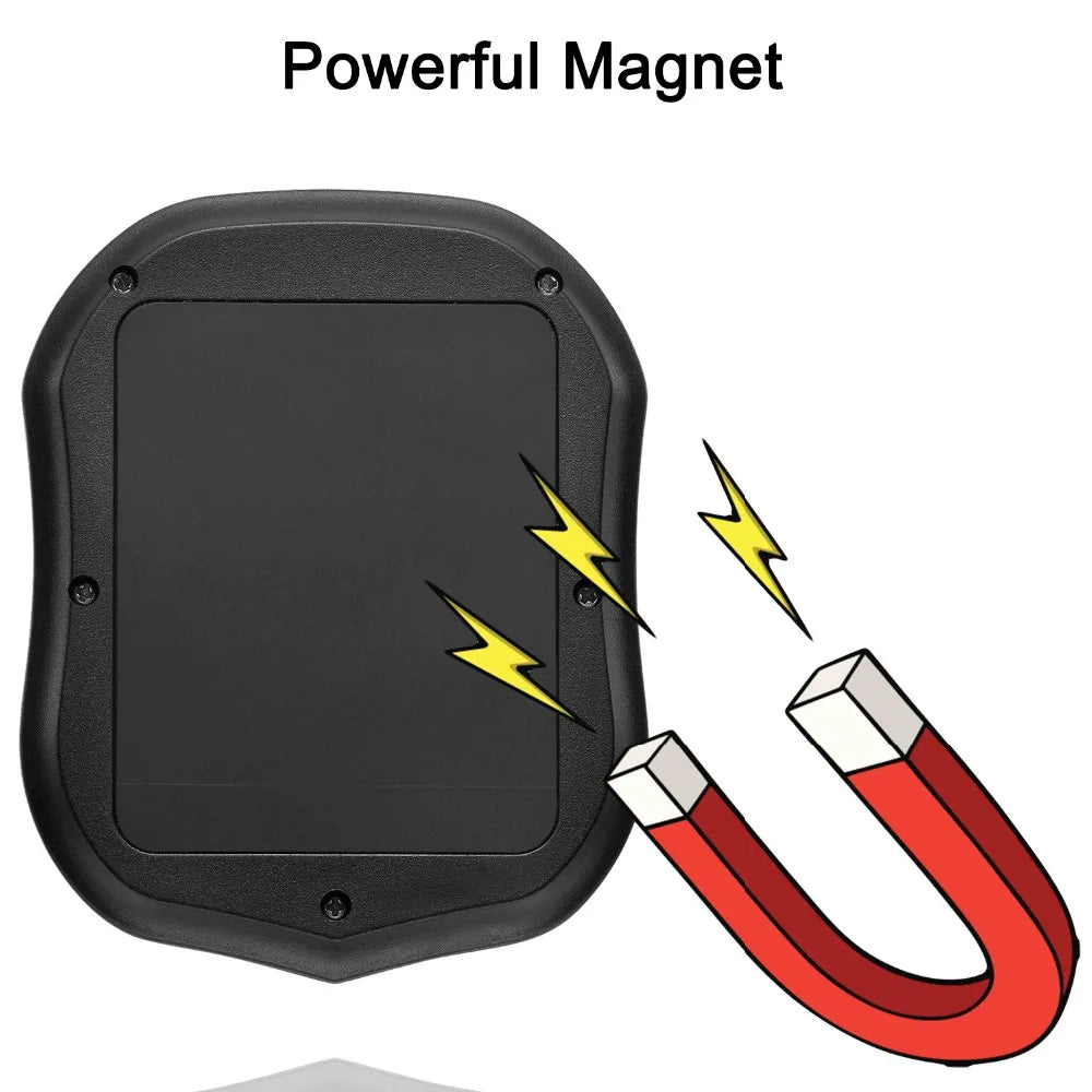 Rastreador GPS para coche con larga duración en espera y montaje magnético para uso oculto fácil