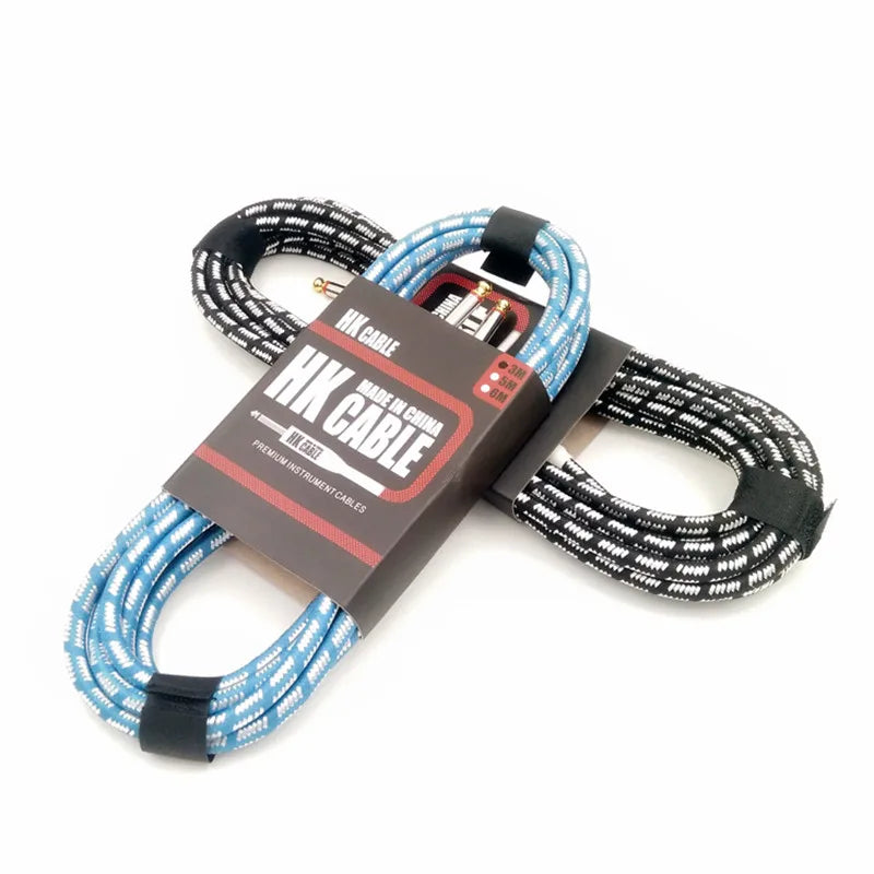 Afskærmet instrumentkabel, 6,35 mm, 3m, 5m eller 10m