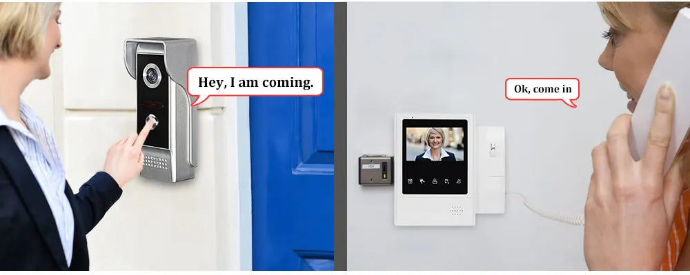2023 olcsó video ajtótelefon vezetékes intercom rendszer kültéri kamerás ajtócsengő 700TVL IR éjjellátás vízálló otthonhoz és lakáshoz