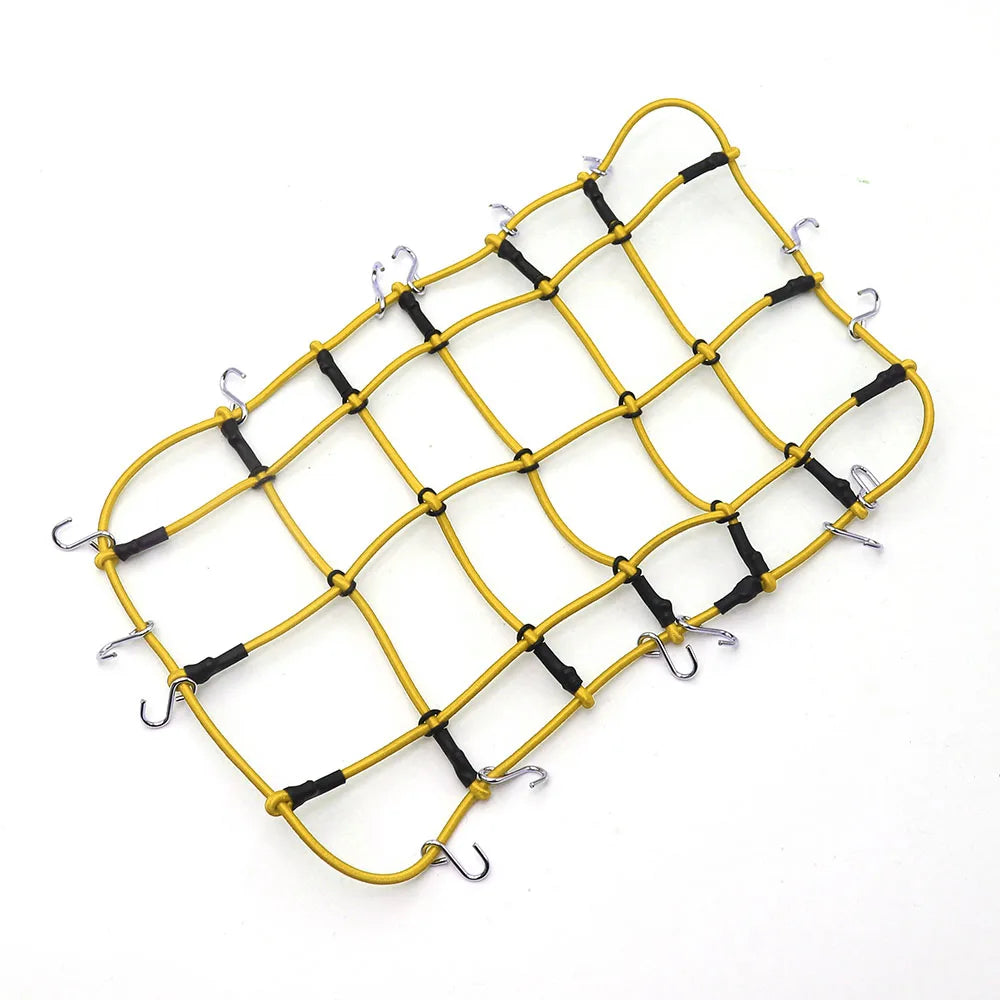 Accessori per auto RC 6 colori Rete elastica per bagagli per 1/10 RC crawler Scx10 90046 Tamiya c001 D90 Trax Trx4 Yikong Rgt