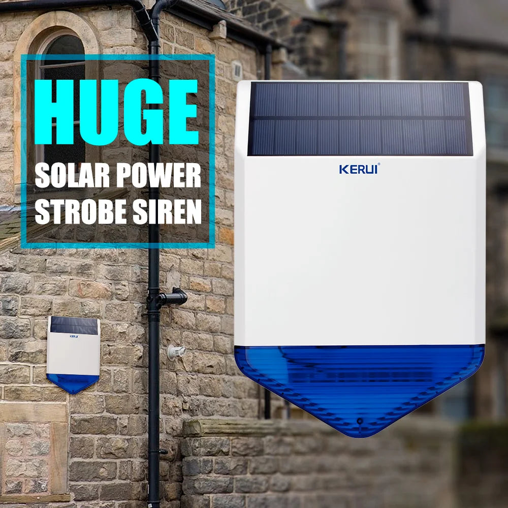 Outdoor Solar Siren Panel for Alarm System