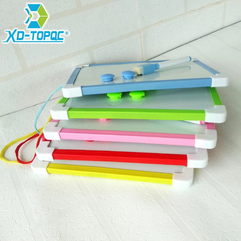 Mini Hanging Dry-Erase Board with Coloured Frame