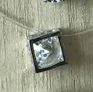 5 Colors Dazzling Zircon Necklace Invisible Transparent Fishing Line Simple Pendant Necklace Jewelry For Women Pearl Jewelry 