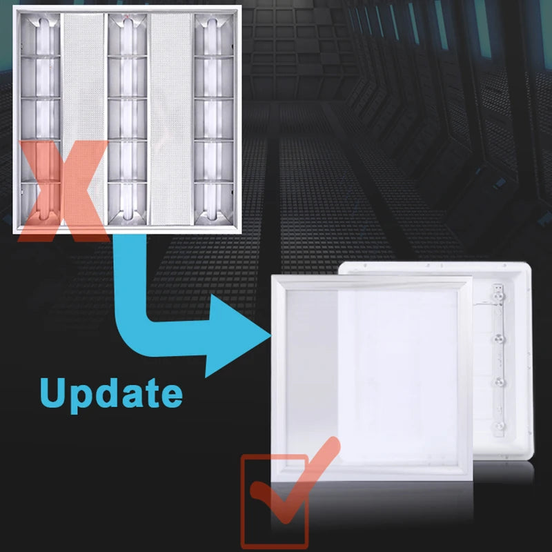 20 W fyrkantig LED-takpanel, 300 x 300 mm