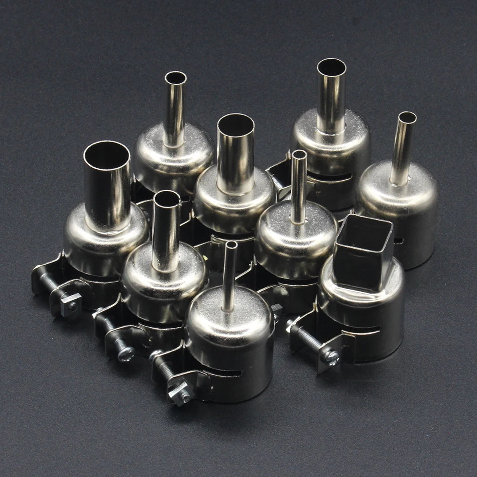 Hot air rework station 850 hot air gun/ handle Heating element Heat Nozzle Tool Kits For saike yihua Soldering Stations