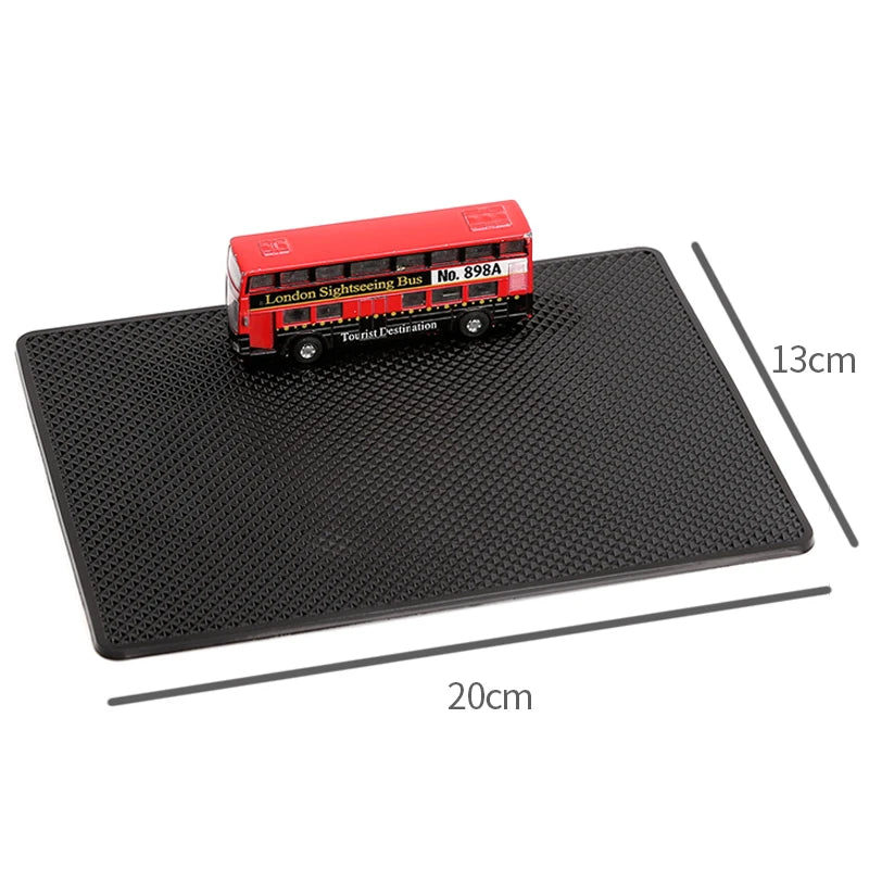 Silicone Car Non-slip Dash Mat Dashboard Sticky Pad Holder Anti Slip Mat For Car Mobile Phone Protective Pad Car Accessories