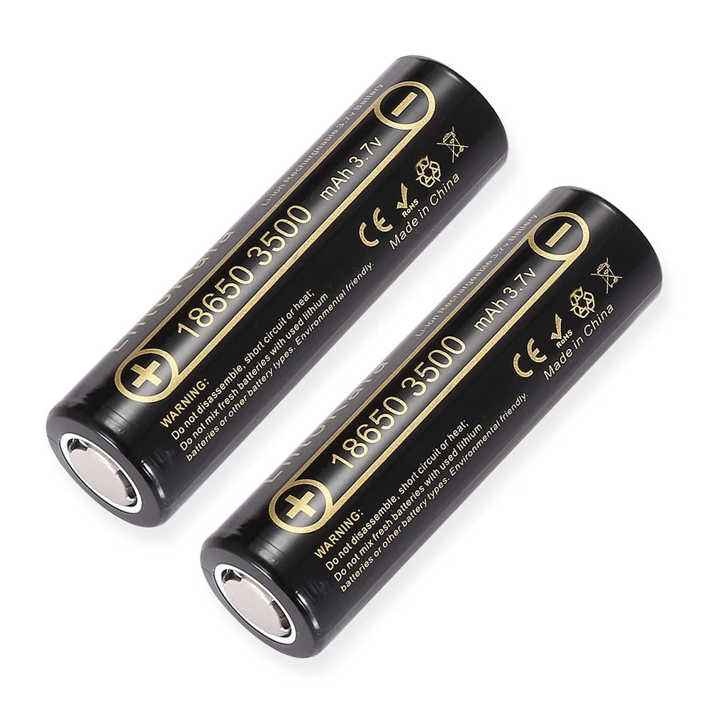 1-30pcs LiitoKala Lii-35A 18650 3500mAh 3.7V Li-Ion Rechargeable Battery 10A Lithium Battery High Drain For Flashinglight Vaping 
