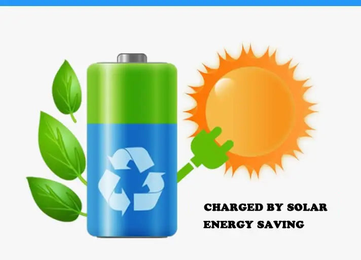 Solar Motion Sensor Alarm with 110dB Siren and Strobe Light