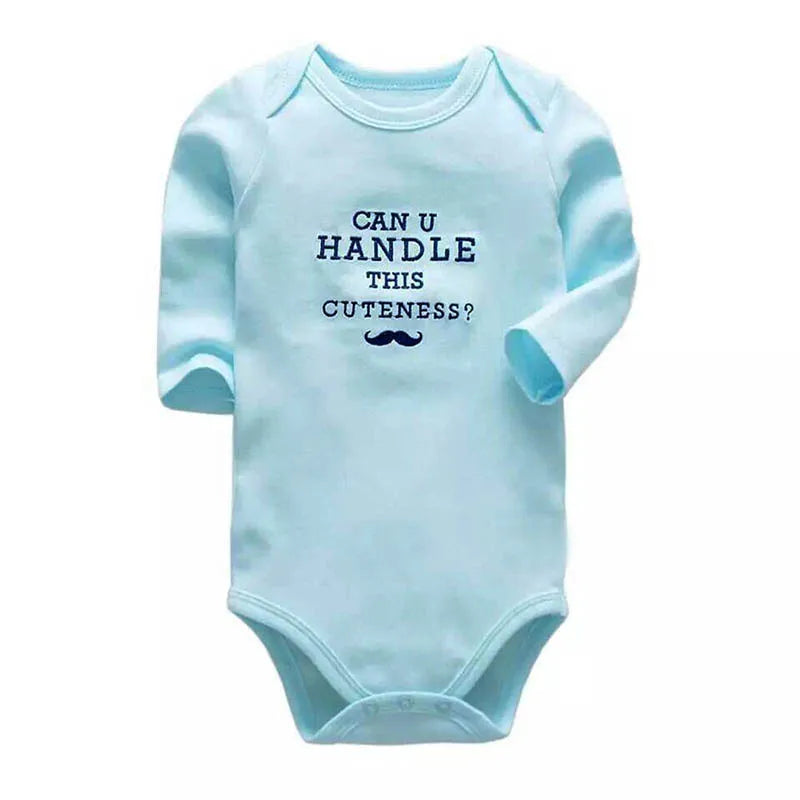 Baby Boys Bodysuit Newborn Babies Girls Body 3 6 9 12 18 24 Months Infant Long Sleeve Bodysuits