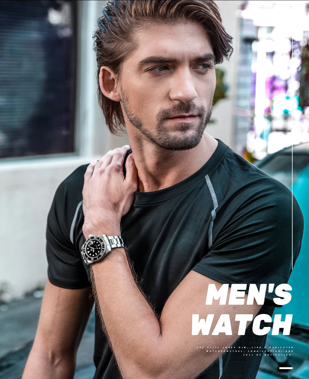 ADDIESDIVE Stainless Steel Men's Quartz Dive Watch