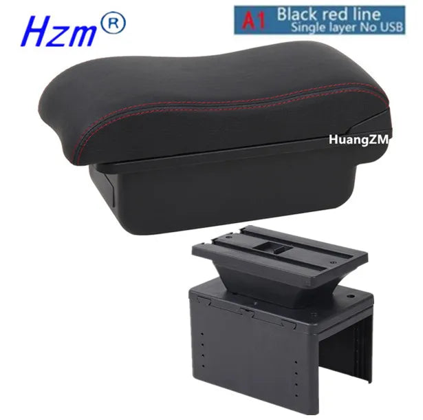 Universal Car Armrest box Universal Model Armrest Car Accessories Storage Box Retrofit parts Increase Relieve Fatigue