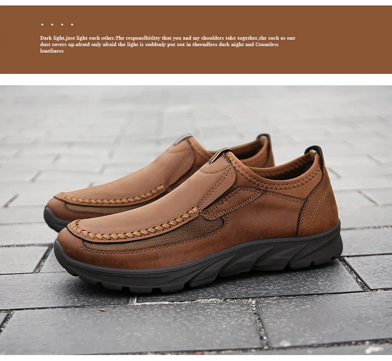 Men's Casual Breathable Slip-On Loafers