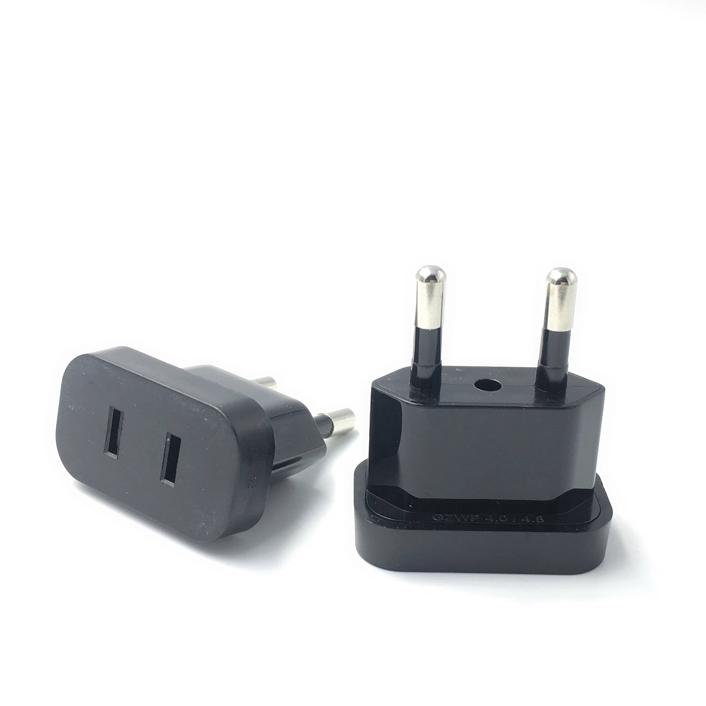 1pcs Power Plug Adapter US To EU Euro Europe Plug Power Plug Converter Travel Adapter US to EU Adapter Electrical Socket 