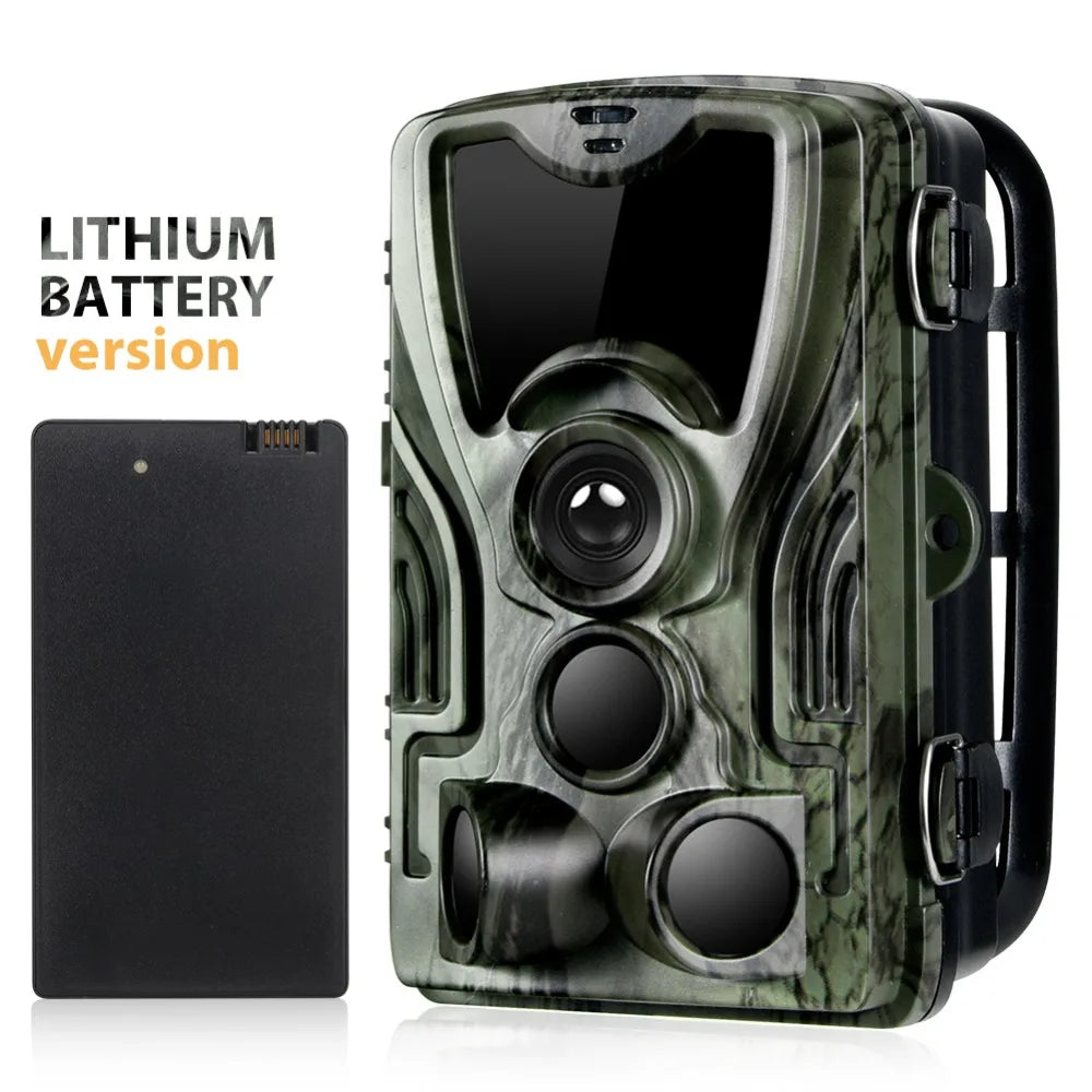 1080P Nachtvision Trail Jagd Kamera 20MP HC801A-LI mit 5000mAh Lithiumbatterie Wild-Foto-Falle