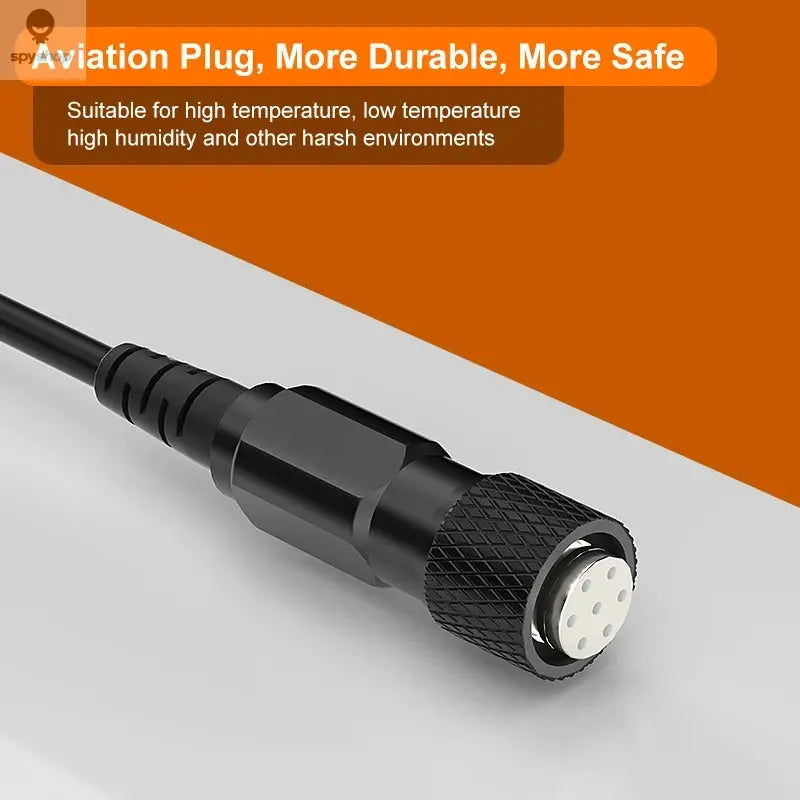 Handheld Endoscope Camera 4.3 Inch Screen 2-100 Meter Rigid Cable HD1080P 8MM/5.5MM Front SIde Lens Pipe Inspection Borescope Spy-shop.com