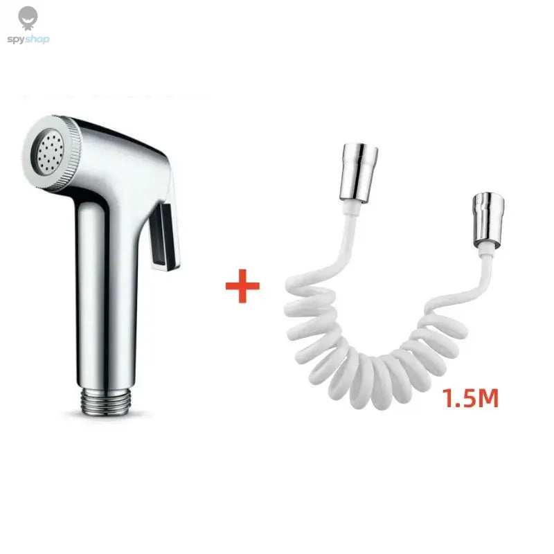 Handheld Water Toilet Bidet Sprayer Flexible Spring Shower head Hose tube Telephone Line soft Hoses bathroom Accessories Spy-shop.com
