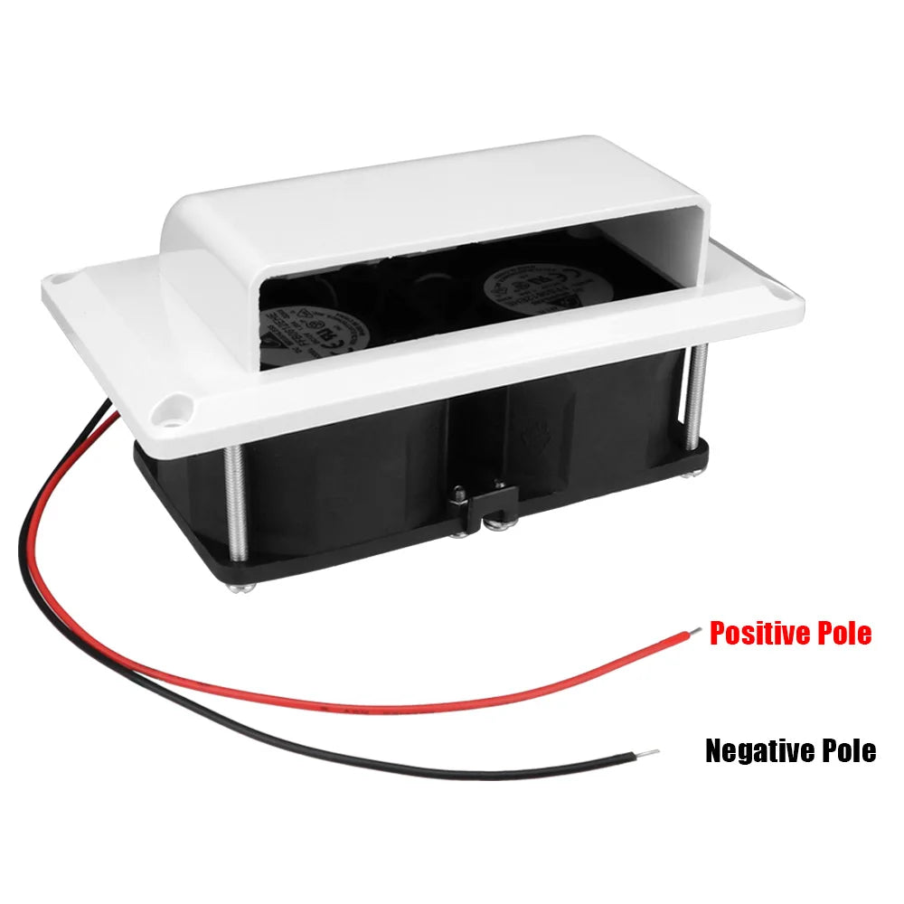 12V 25W Caravan Side Air Vent Ventilation Exhaust Fans Outlet Kit Car Accessories For Camper Trailer Motorhome Boat Marine Yacht