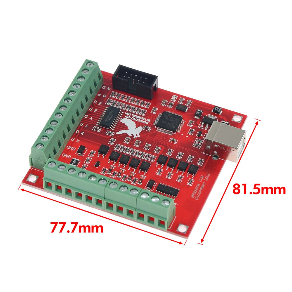 Four-Axis Mach3 USB CNC Controller Board