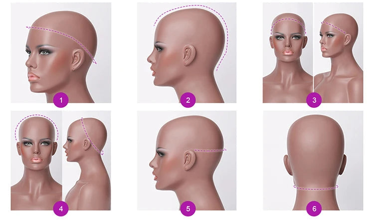 HD Chocolate Brown 13x4 Bone Straight Lace Front Wig Remy Brazilian 13x6x1 Lace Frontal Wigs For Women Human Hair Preplucked 