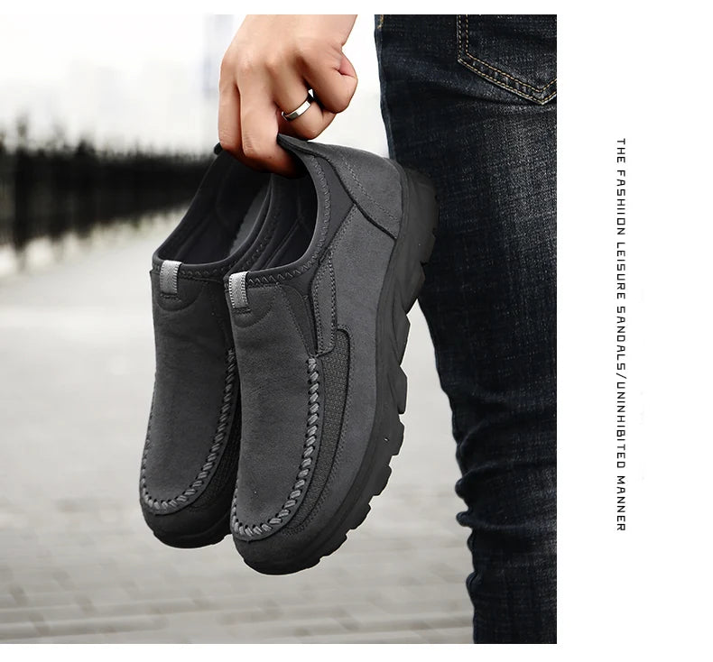 Men's Casual Breathable Slip-On Loafers