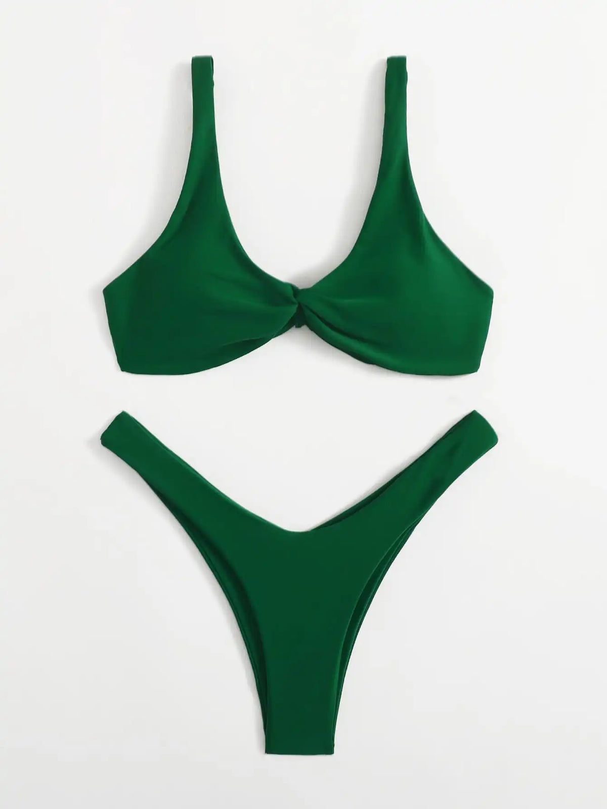 Ensemble de bikini rembourré à nouer pour femme