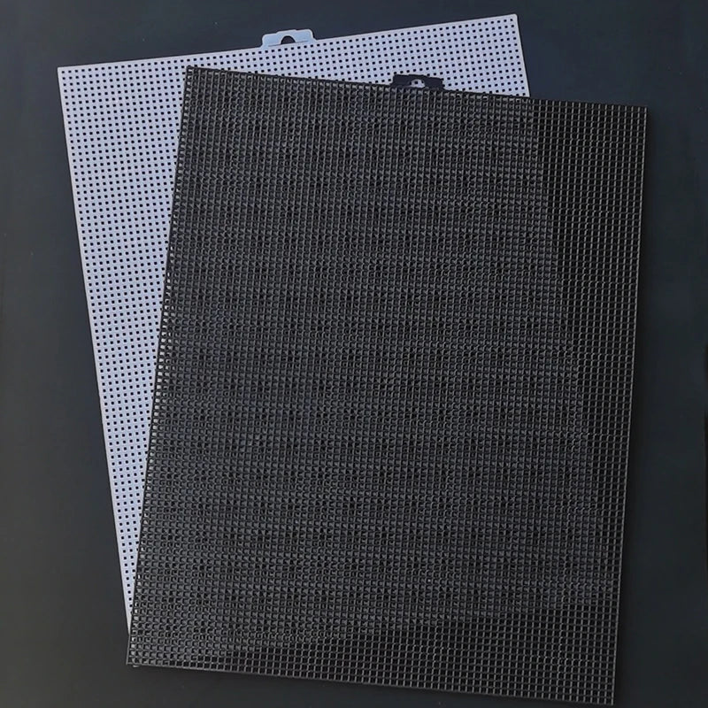 PE Plastic Mesh Canvas Sheet, Size and Grid Options