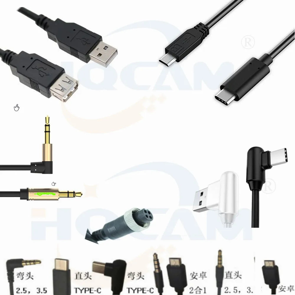 Mini USB-kamera med vidvinkelmikroobjektiv