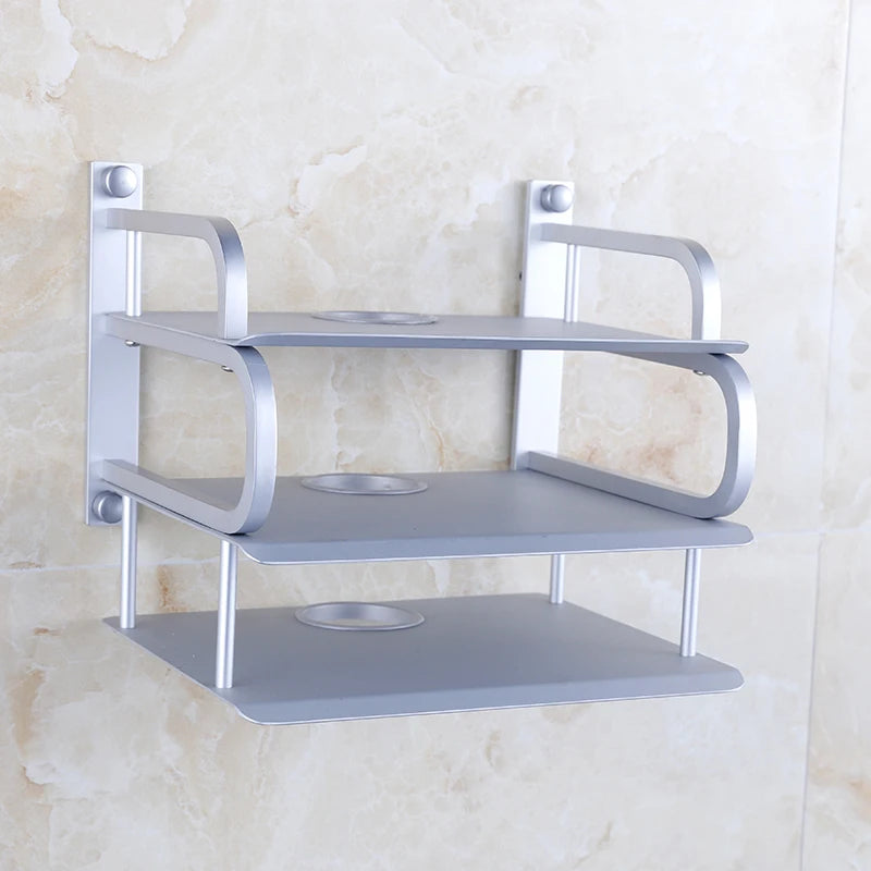 Metal Wall Shelves for Routers and TV Boxes