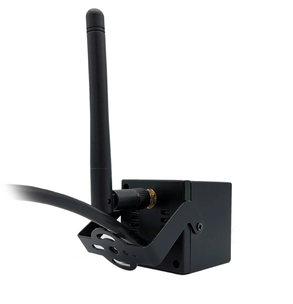 Mini IR IP Camera with TF Card Slot, 940nm Night Vision, Two-Way Audio