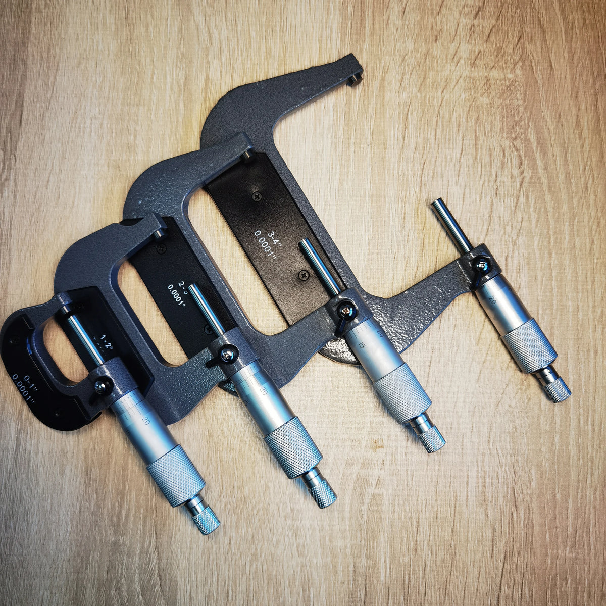Micrometer Stand and Outside Micrometer Options