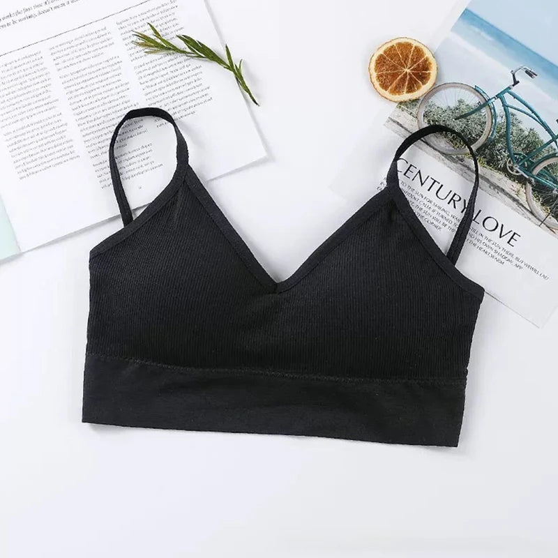 Baumwoll-Camisole-Bralette – Farbmöglichkeiten