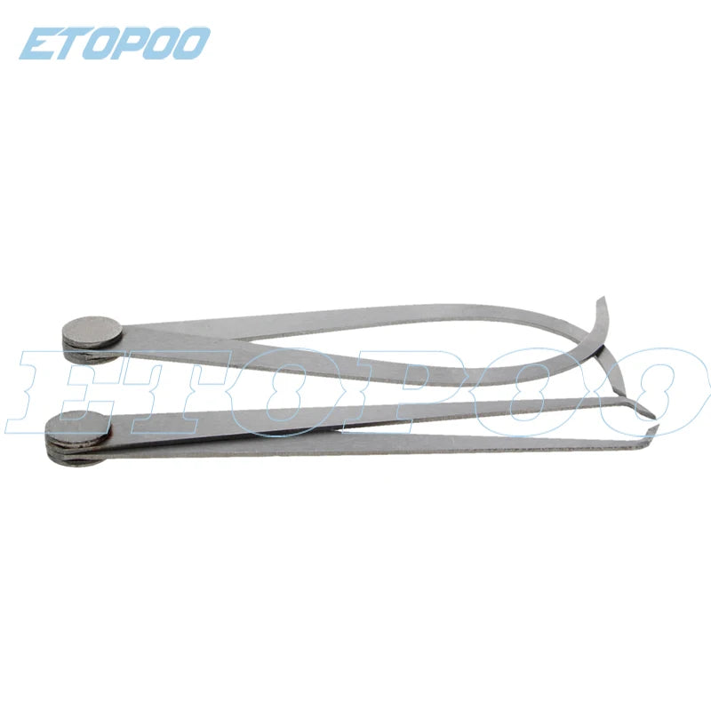 Inside and Outside Steel Pottery Calipers, Two-Piece Set