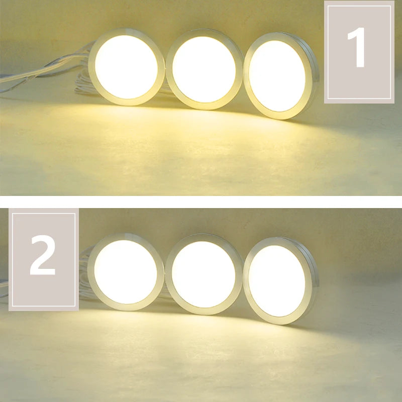 Skříňová LED světla 12 V - samostatná svítidla a sada