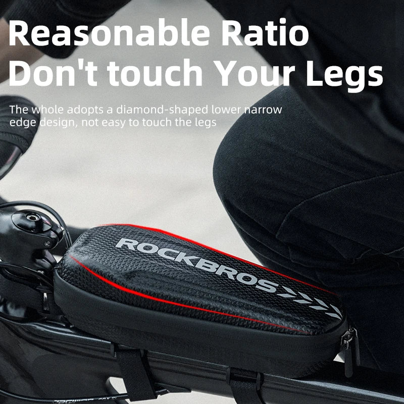 Waterproof Front Frame Bike Bag for MTB and Road Bikes