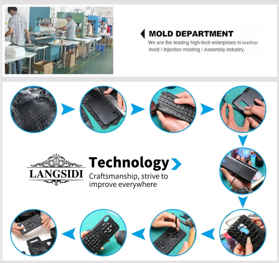 Äkta läderfodral med magnetisk gångjärnsställning för Samsung Galaxy Z Fold