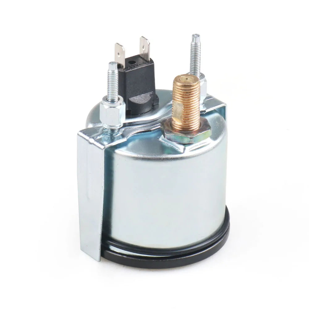 Barometro meccanico da 2" 52mm, pressione dell'aria 0-10 Bar/0-150PSI, manometro da 12V con luce gialla per auto e sensore NPT1/8