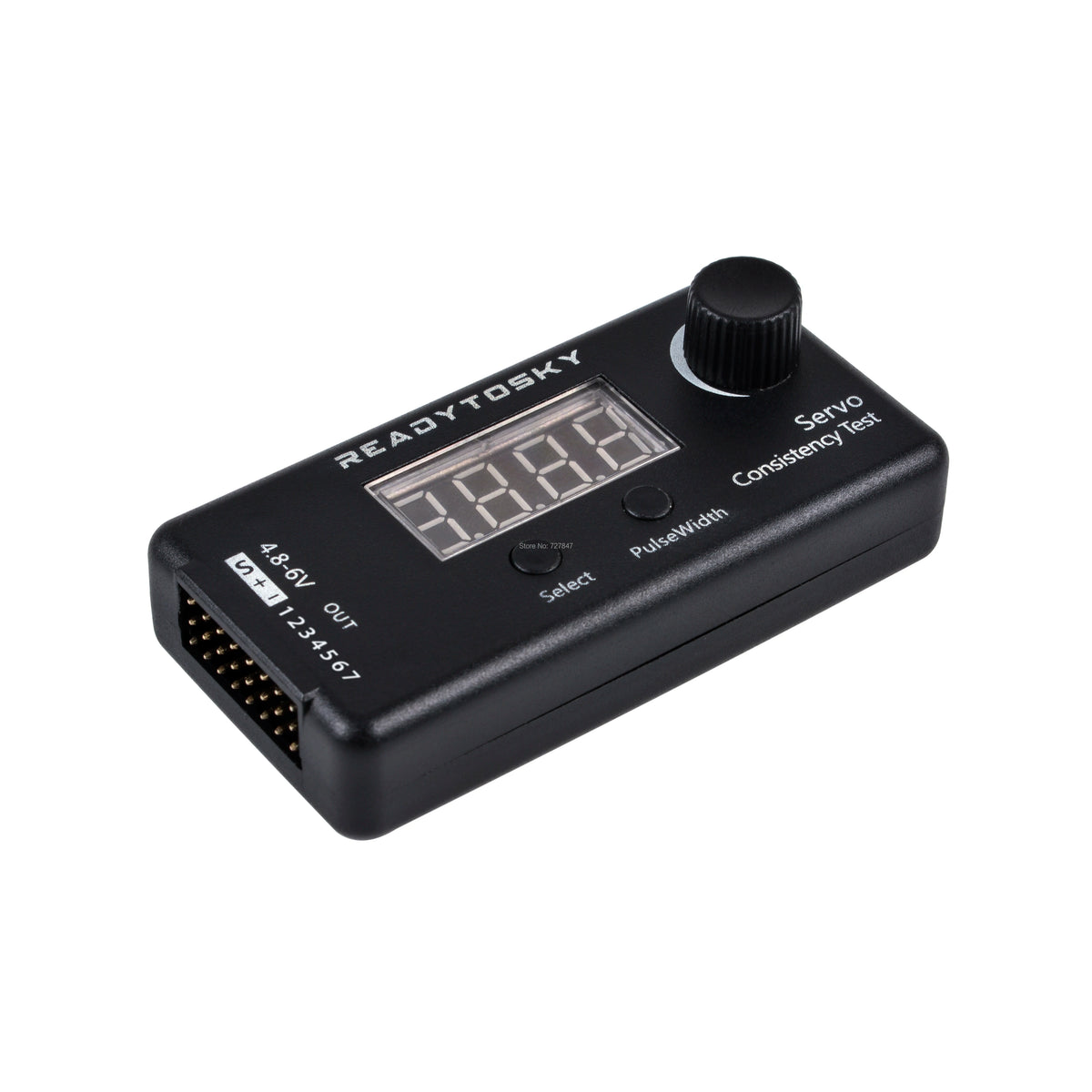 Digital RC Servo & ESC Tester, 4.8–6V with Pulse Display