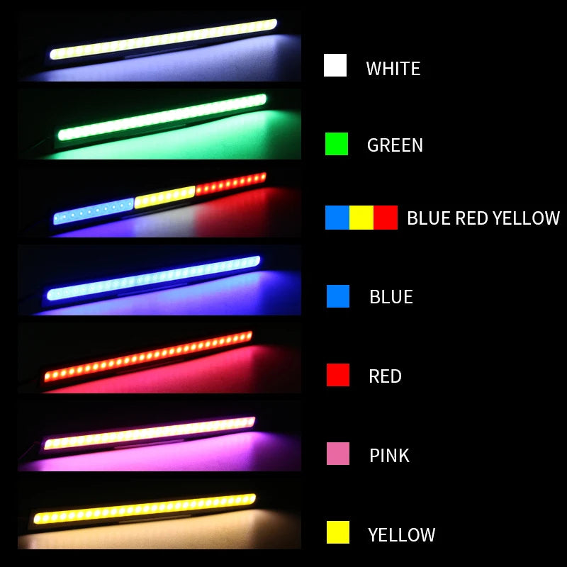 17 cm COB Vehicle LED Light Bars, Four Pieces