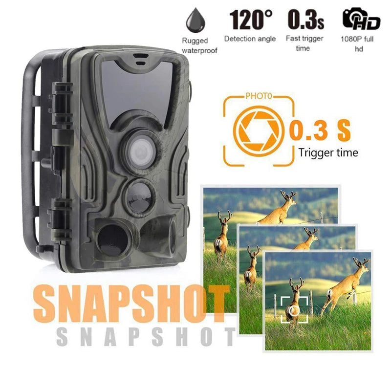 HC801A 20MP 1080P Trail Camera with Night Vision