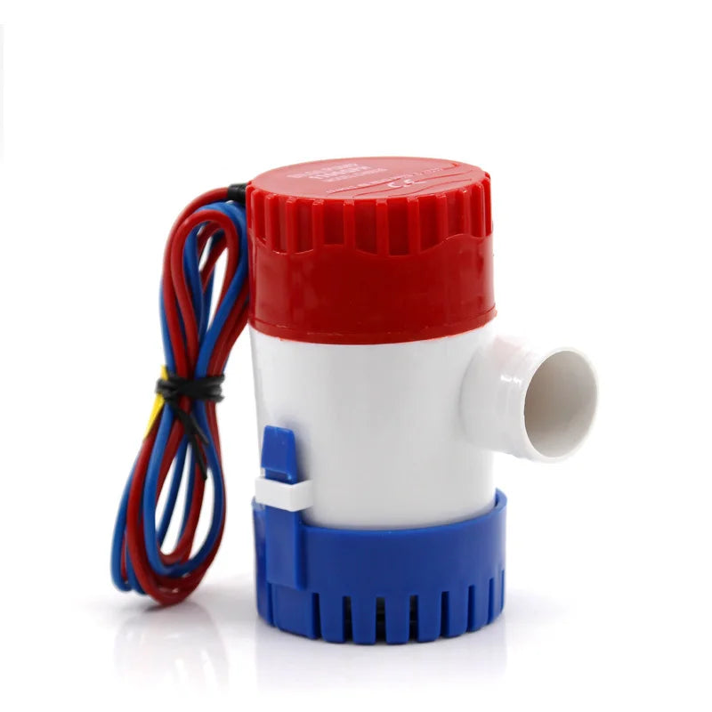 Pompe de cale submersible, 12 V ou 24 V, jusqu’à 1,100 GPH
