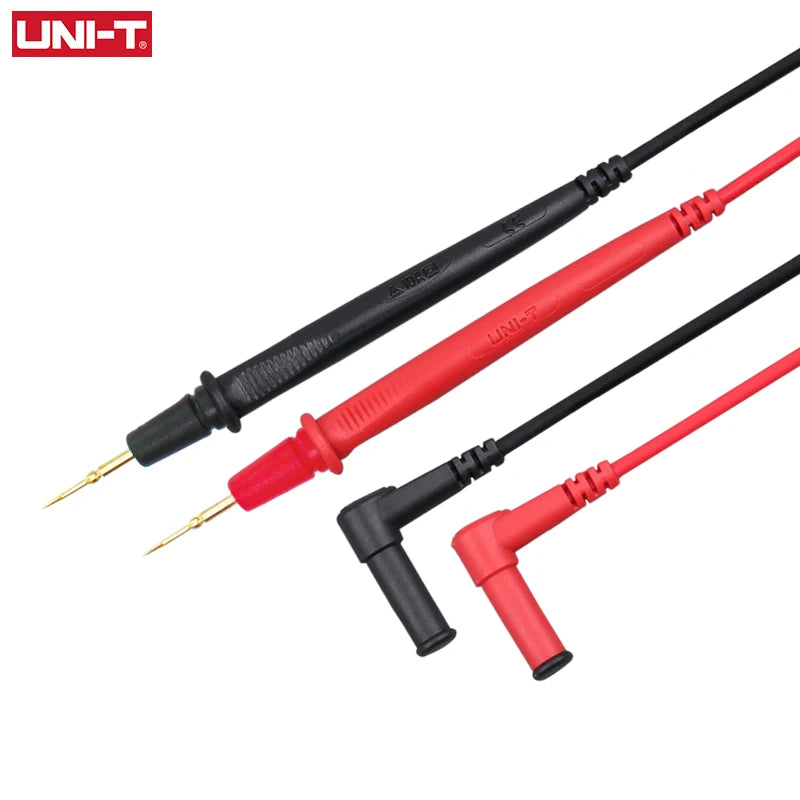 UNI-T-multimeterprøveledning UT-L72, 10 A 1000 V, kabel med spids nål, måleprober