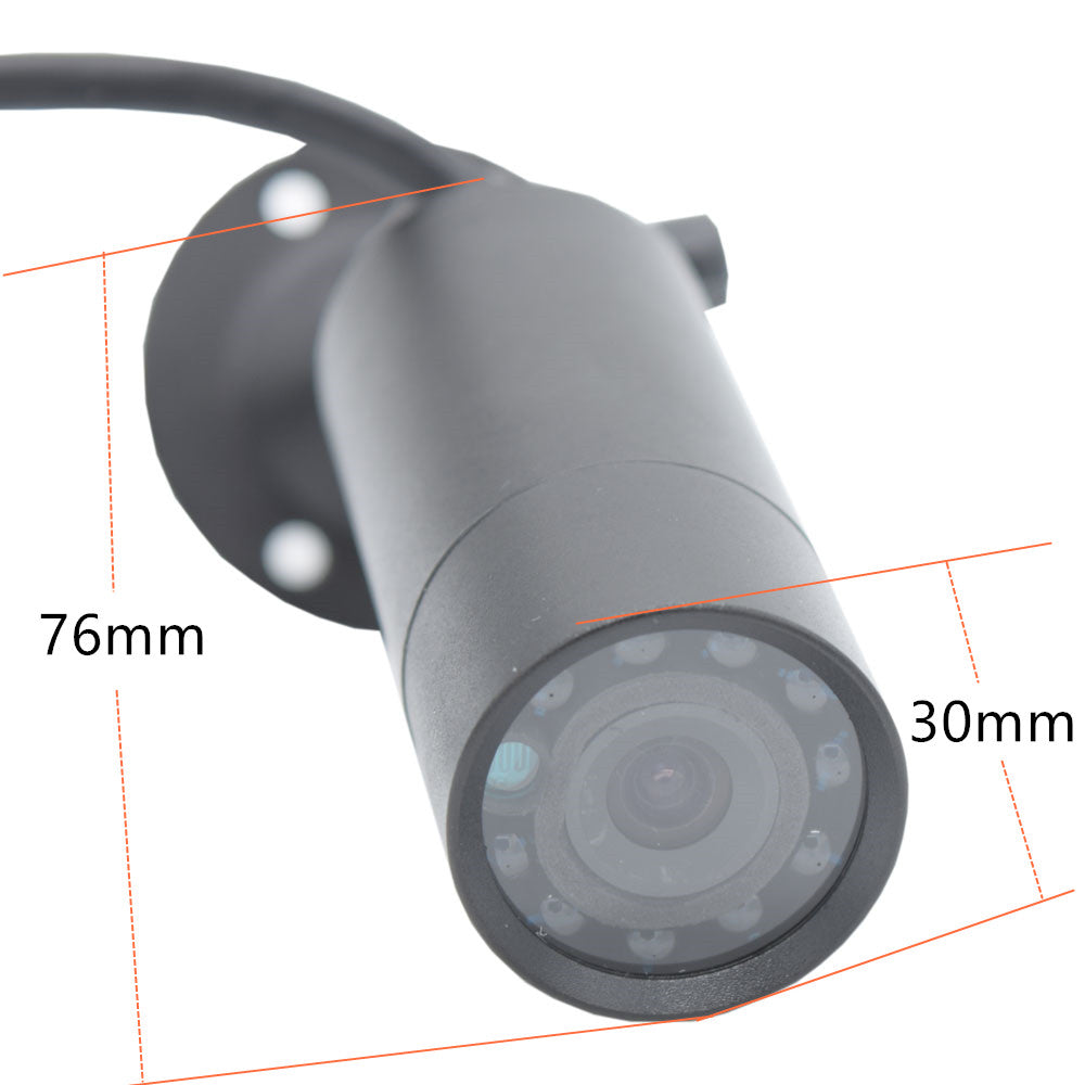 1080P POE Mini-Bullet-Kamera mit unsichtbarer IR-Nachtsicht