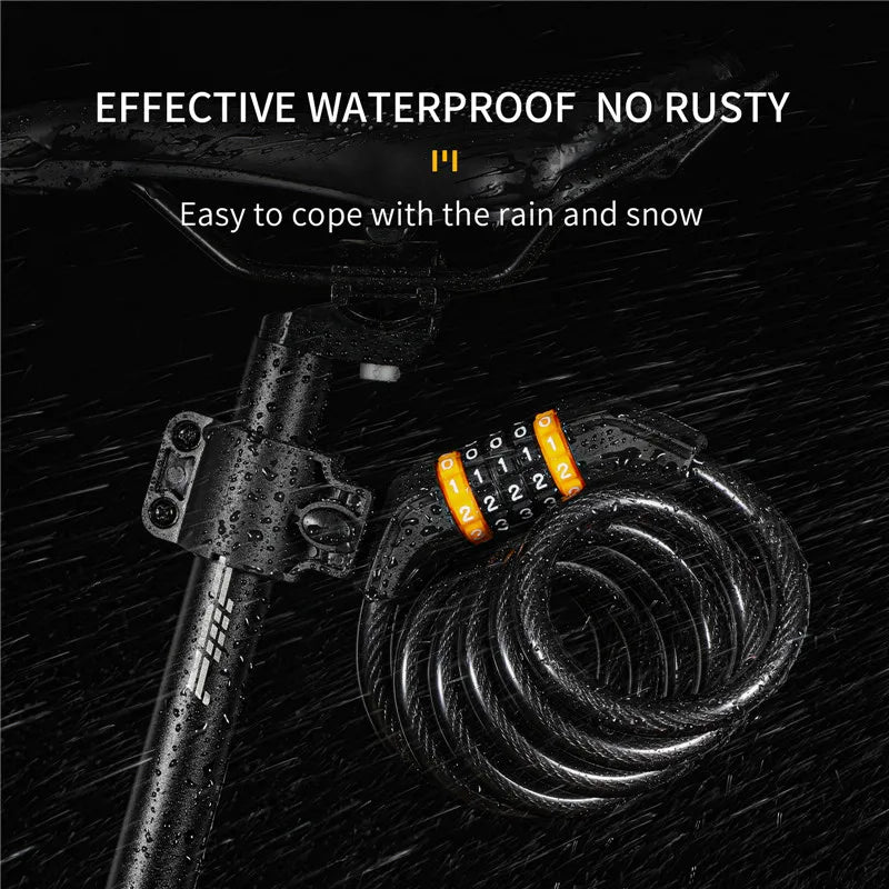 Combination Bicycle Cable Lock