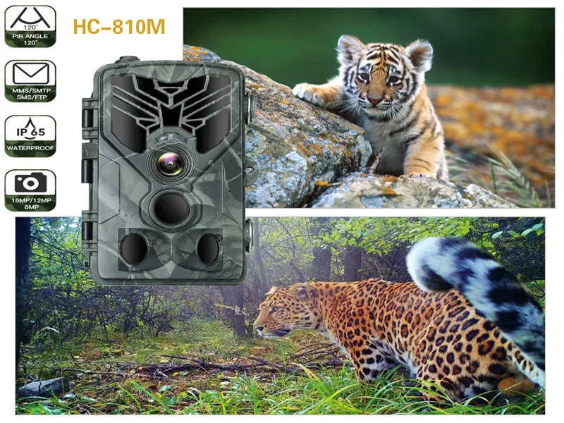 HC-810M Wildlife Hunting Camera with 4K Video, 65ft Night Vision