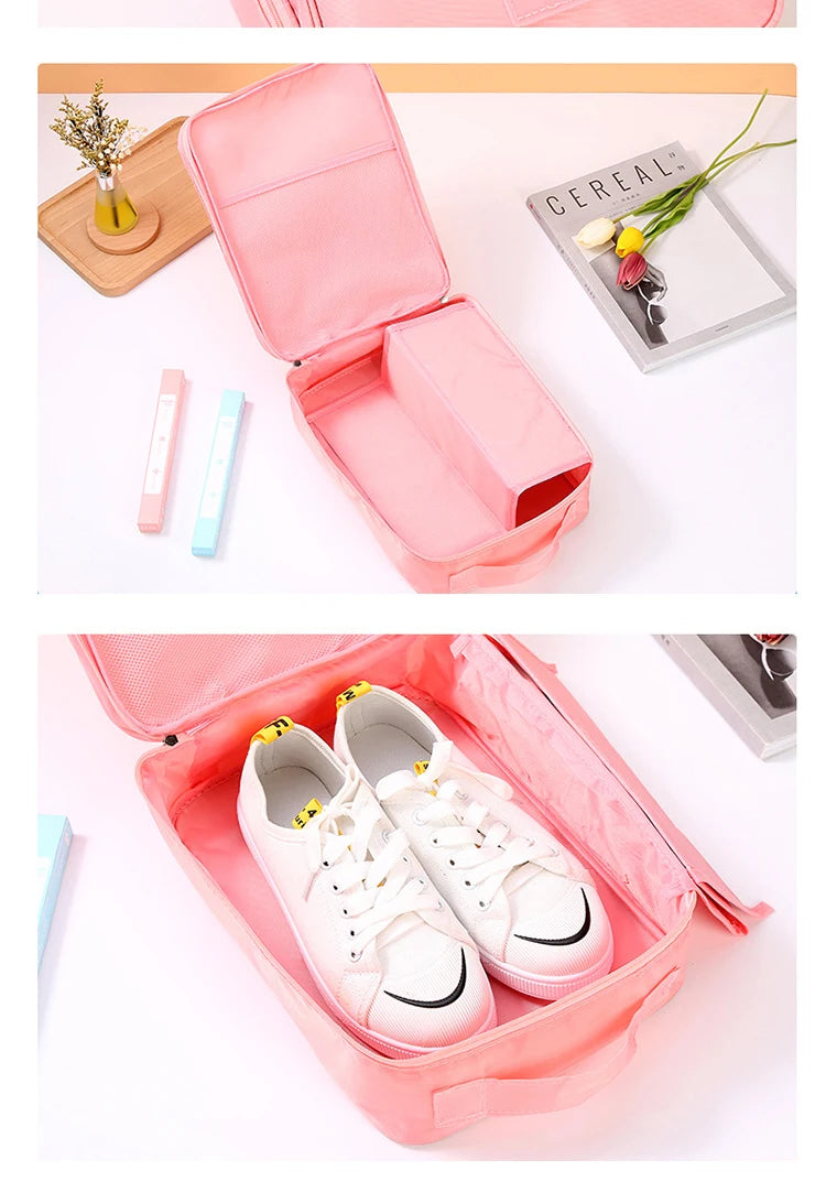 High Quality Portable Travel Shoe Bag Underwear Clothes Bags Shoe Organizer Storage Bag Multifunction Travel Accessories 