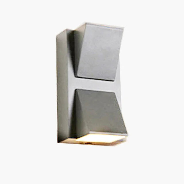 Candeeiro de parede LED para exterior IP65, 5W ou 10W, alumínio