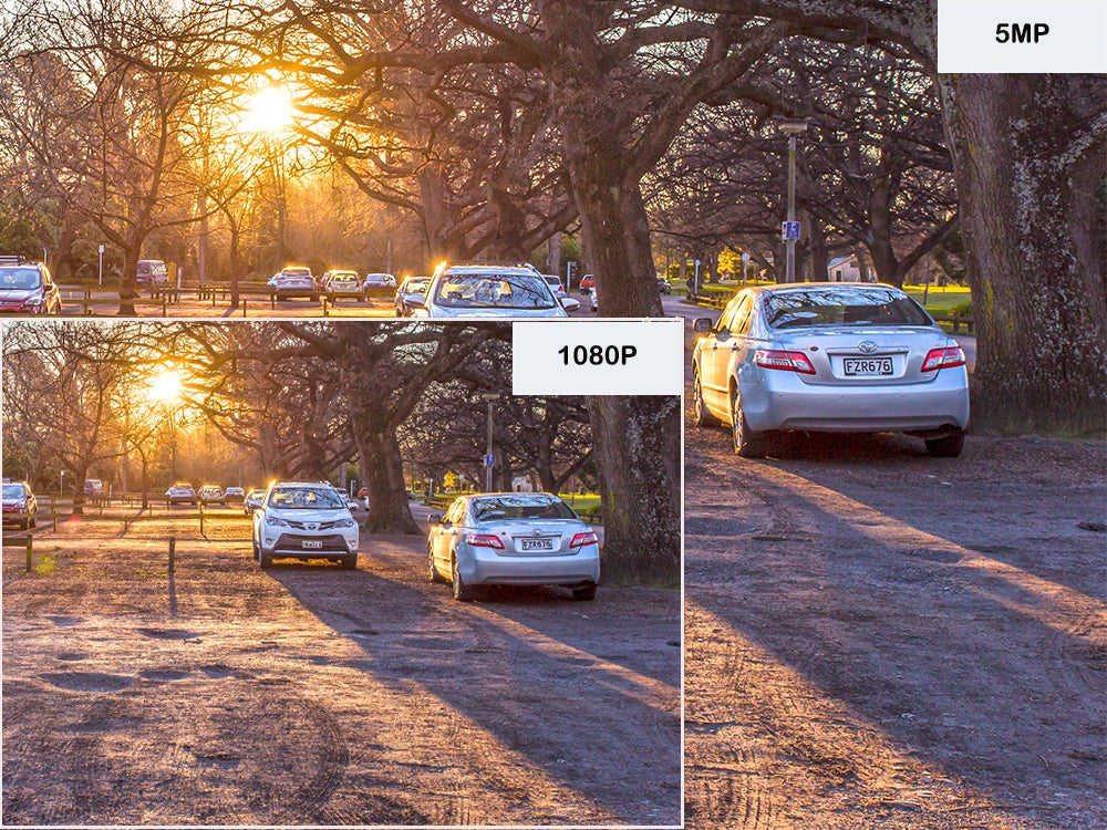 Telecamera POE Zoom con WiFi e capacità di streaming 5MP