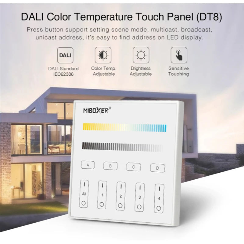 DALI Lighting Controls - Panel and Power Options