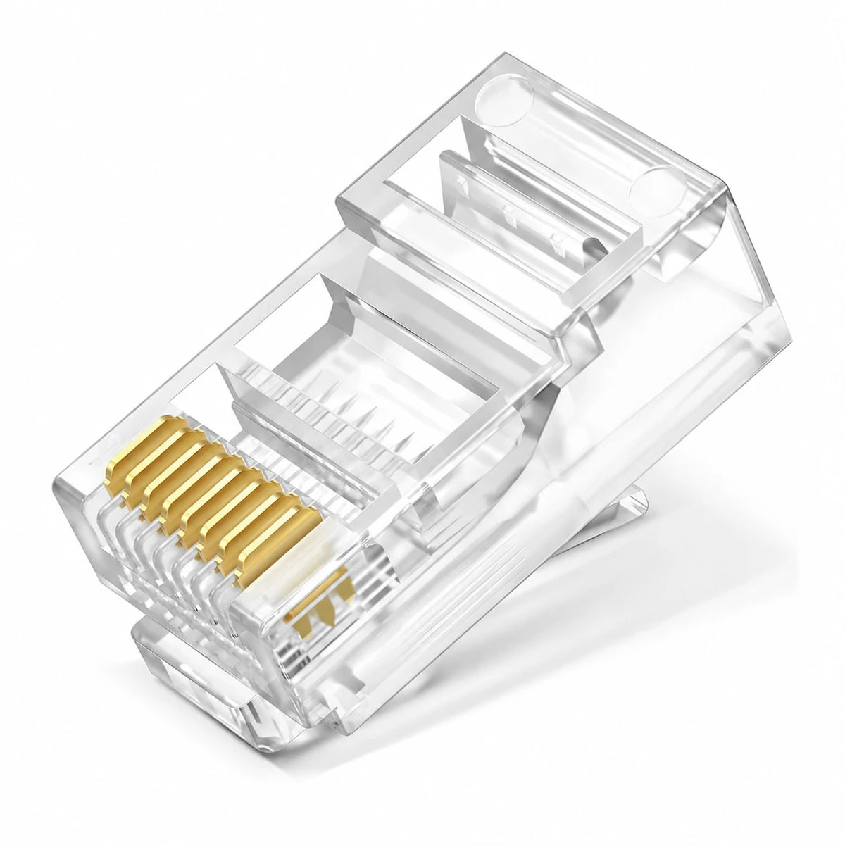 Cat5e RJ45 8P8C dugók, 20, 50 vagy 100 darab