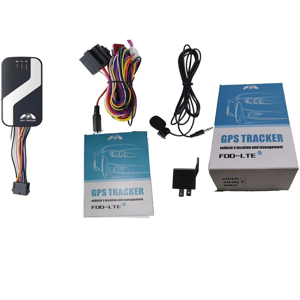 Coban GPS Tracker Car 4G LTE Vehicle Tracking Device Real Time Cut Off Fuel Alarm Door Open Alarm Motorcycle TK403d GPS403b